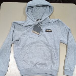 Napapijri Light Gray Hoodie